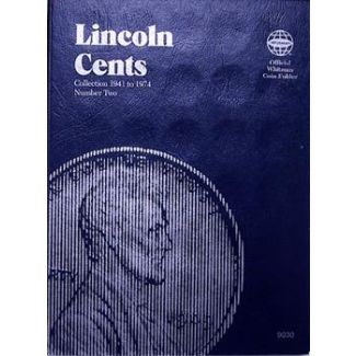 Lincoln Cent Folder #2: Whitman Folder