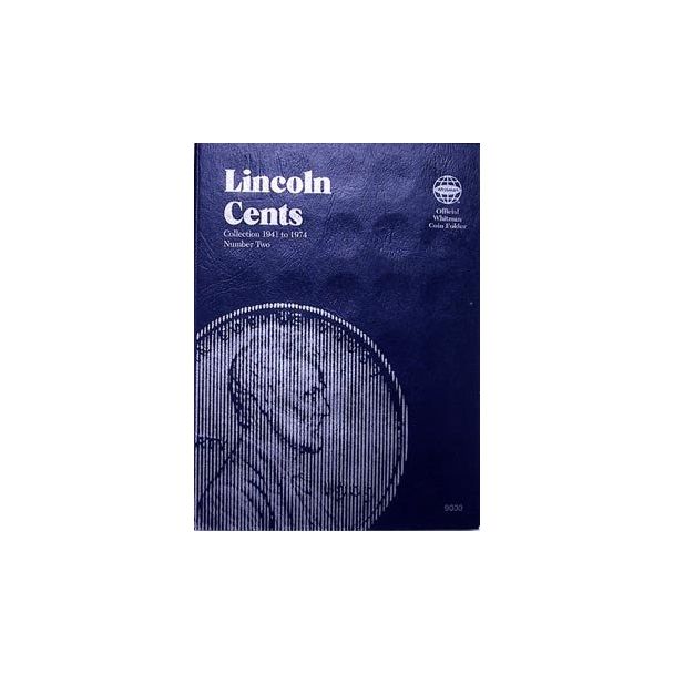 Lincoln Cent Folder #2: Whitman Folder